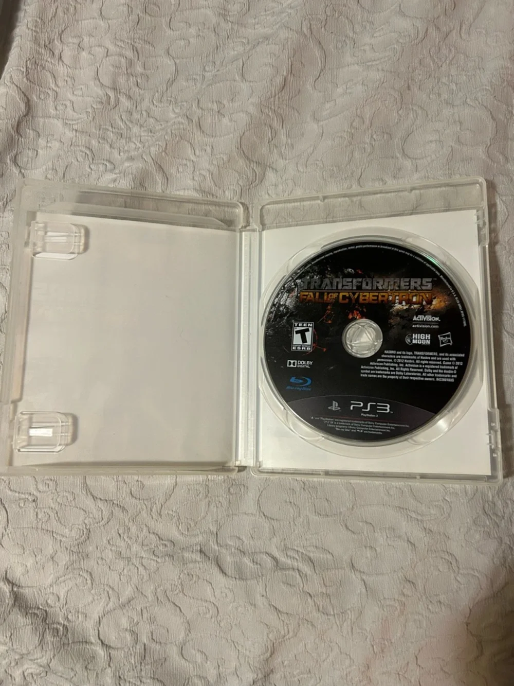 🤖 OUT OF PRINT - RARE - Transformers: Fall of Cybertron – PS3 🤖 - Picture 2 of 4